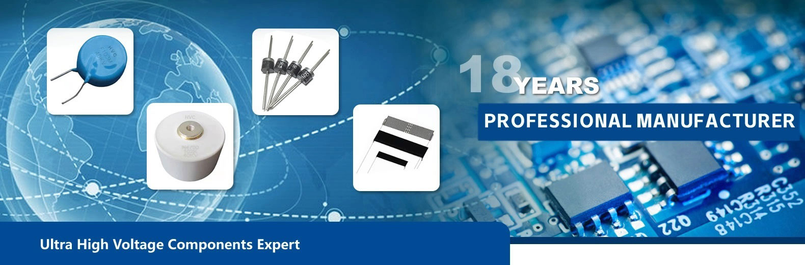 High Voltage Ceramic Capacitor
    Ceramic Disc Style