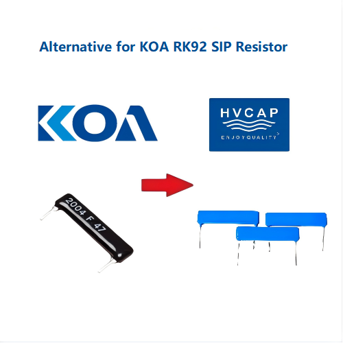 KOA RK92,RK92D,RK92L (E.O.L) thick film planer resistor 1:1 alternative equivalent solutioin （1）